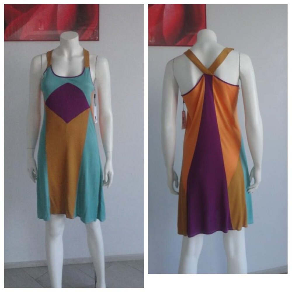 NWT MISSONI Italy Bright Knitted Sundress IT 40 US 4